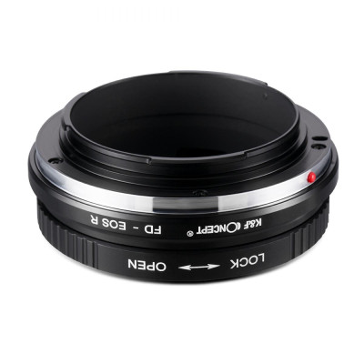 Avatar Shop|K&F Adaptor Obiective Canon FD la Canon EOS R, Constructie Alama si Aluminiu, Focalizare Manuala, Suport Focalizare Infinit|K&F Concept