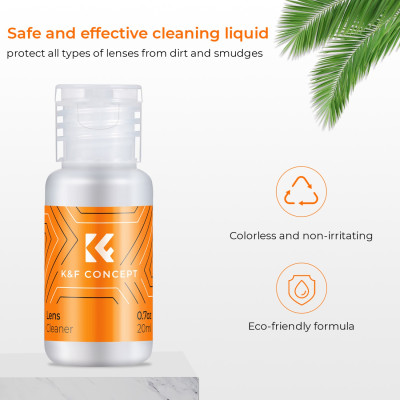 Avatar Shop|K&F Concept Lichid de Curatare Senzori, 20ml, Pentru Obiective si Ecrane|K&F Concept