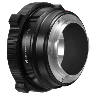 Avatar Shop|K&F Concept Adaptor Montura PL-L, Focalizare la Infinit, Aluminiu Anodizat Dur, Manual, Compatibil L-Mount|K&F Concept