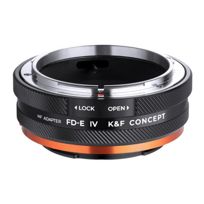 Avatar Shop|K&F Concept KF-M18106 Inel Adaptor Obiectiv, Canon FD/FL la Sony E, Anti-reflex, Aliaj Aluminiu-Magneziu, Focalizare Infinit|K&F Concept