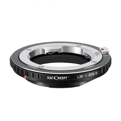 Avatar Shop|K&F Concept Adaptor Montura Leica M la Canon EOS R, Constructie Alama si Aluminiu, Focalizare Manuala, Focus la Infinit|K&F Concept
