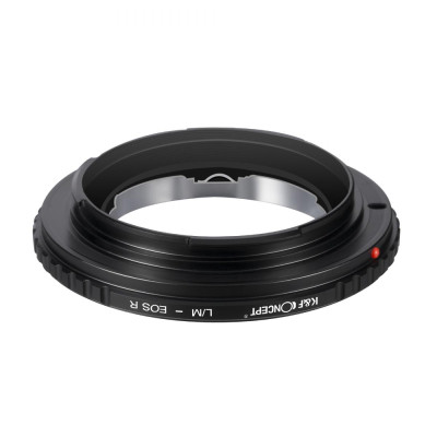 Avatar Shop|K&F Concept Adaptor Montura Leica M la Canon EOS R, Constructie Alama si Aluminiu, Focalizare Manuala, Focus la Infinit|K&F Concept