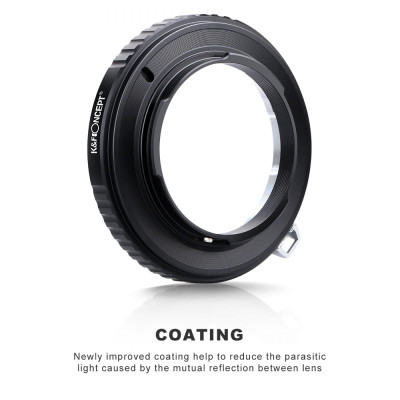 Avatar Shop|K&F Concept Adaptor Montura Leica M la MFT, Compatibil Panasonic Lumix si Olympus, Alama si Aluminiu, Focus Manual la Infinit|K&F Concept