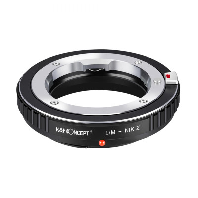 Avatar Shop|K&F Concept Adaptor Obiective Leica M la Camera Nikon Z, Constructie Alama si Aluminiu, Focalizare Manuala, Focus Infinit|K&F Concept