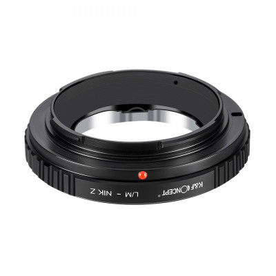 Avatar Shop|K&F Concept Adaptor Obiective Leica M la Camera Nikon Z, Constructie Alama si Aluminiu, Focalizare Manuala, Focus Infinit|K&F Concept