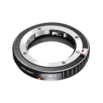 Avatar Shop|K&F Concept Adaptor Obiective Leica M la Camera Nikon Z, Constructie Alama si Aluminiu, Focalizare Manuala, Focus Infinit|K&F Concept
