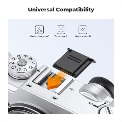 Avatar Shop|K&F Concept Olympus M4/3 Kit Protectie, 2 Capace Body, 2 Capace Obiectiv, 2 Capace Hot Shoe, Laveta Curatare|K&F Concept
