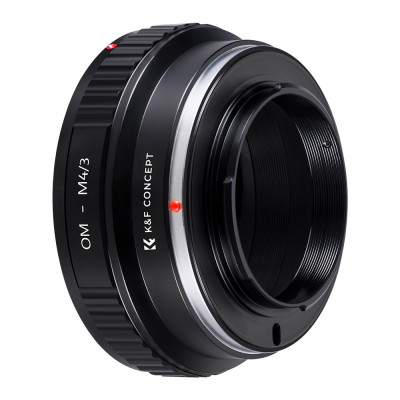 Avatar Shop|K&F Concept Adaptor Montura Olympus OM la Micro Four Thirds MFT, Alama si Aluminiu, Focalizare la Infinit|K&F Concept