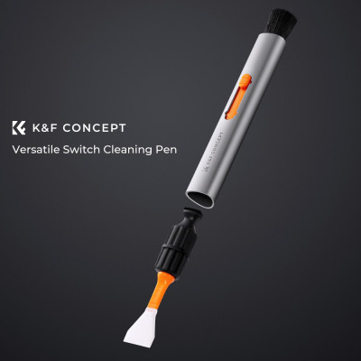 Avatar Shop|K&F Concept Set Creion Curatare Inlocuibil, Cap Silicon, Bat Curatare APS-C x6, Cap Carbon Suede x2, Perie Inclusa|K&F Concept