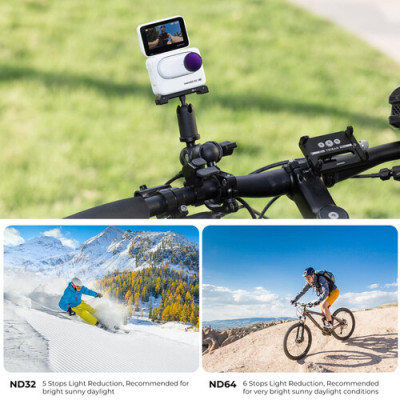 Avatar Shop|K&F Kit Filtre CPL+UV+ND8+ND16+ND32+ND64, 6 Filtre, 28 Straturi Multi-Layer, Compatibil Insta360 GO 3S|K&F Concept