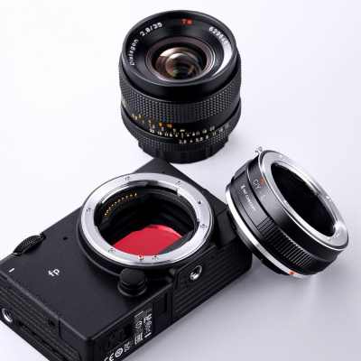 Avatar Shop|K&F Concept Adaptor Montura Obiectiv C/Y-L, Focalizare Manuala, Montura Contax/Yashica, Montura L, Fara Contacte Electronice|K&F Concept