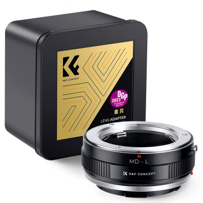 Avatar Shop|K&F Concept MD-L Adaptor Montura Obiectiv, Compatibil Minolta Rokkor MD/MC/SR, Montura L, Focus Manual|K&F Concept