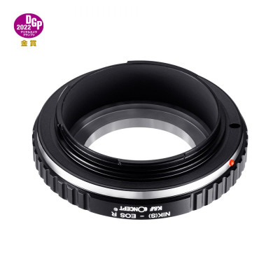 Avatar Shop|K&F Concept Adaptor Obiectiv NIK(S)-EOS R, Focalizare Manuala, Tratament Anti-reflexie, Montura Nikon S, Montura Canon EOS R|K&F Concept