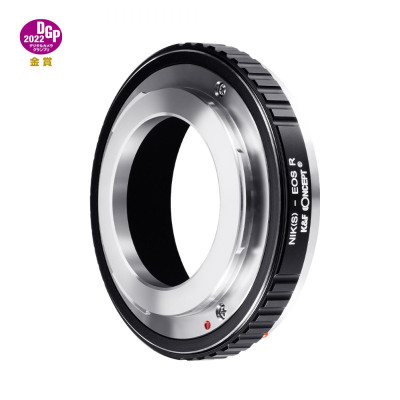 Avatar Shop|K&F Concept Adaptor Obiectiv NIK(S)-EOS R, Focalizare Manuala, Tratament Anti-reflexie, Montura Nikon S, Montura Canon EOS R|K&F Concept