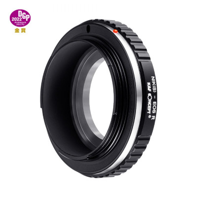 Avatar Shop|K&F Concept Adaptor Obiectiv NIK(S)-EOS R, Focalizare Manuala, Tratament Anti-reflexie, Montura Nikon S, Montura Canon EOS R|K&F Concept