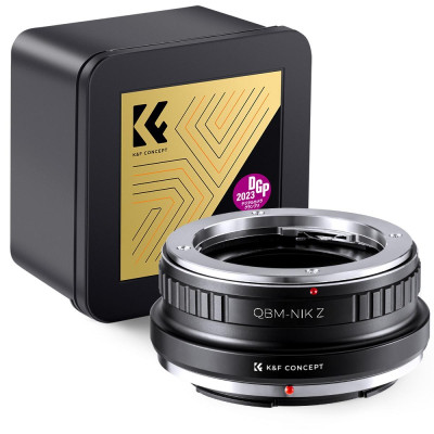 Avatar Shop|K&F Concept Adaptor QBM-NIK Z, Montura Rollei SL35 la Nikon Z, Focalizare Manuala, Aliaj de Aluminiu, Baioneta din Cupru|K&F Concept
