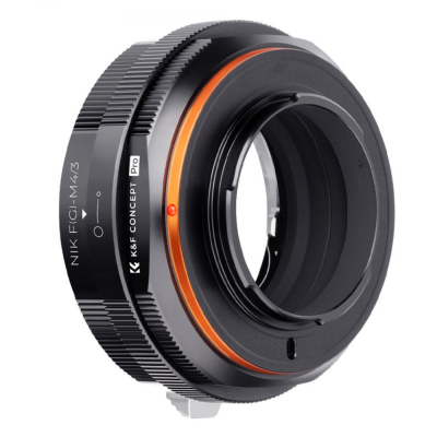 Avatar Shop|K&F KF M18125 Adaptor Montura Obiectiv, Nikon G la Micro Four Thirds, Constructie Metalica, Focus la Infinit, Fara Contacte|K&F Concept