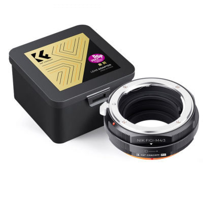 Avatar Shop|K&F KF M18125 Adaptor Montura Obiectiv, Nikon G la Micro Four Thirds, Constructie Metalica, Focus la Infinit, Fara Contacte|K&F Concept