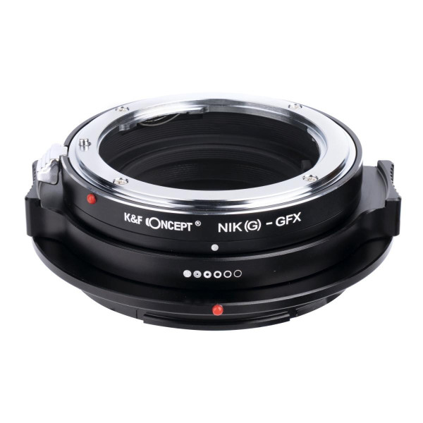 K&F Concept Adaptor Montura Obiectiv, Nikon G la Fujifilm GFX, Inalta Precizie, Generatia IV PRO