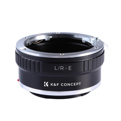 Avatar Shop|K&F Adaptor Obiective Leica R la Montura Sony E, Constructie Alama si Aluminiu, Focalizare Manuala, Focus la Infinit|K&F Concept