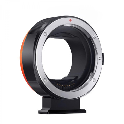 Avatar Shop|K&F Concept Adaptor EF/EF-S-EOS R, Autofocus Electronic, Contacte Placate cu Aur, Control Diafragma, Anti-Shake|K&F Concept