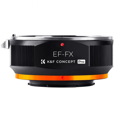 Avatar Shop|K&F M12115 Adaptor Montura Obiectiv, EOS-FX, Canon EF/EF-S la Fuji FX, Constructie Metalica, Focalizare Manuala, Punct Rosu de|K&F Concept