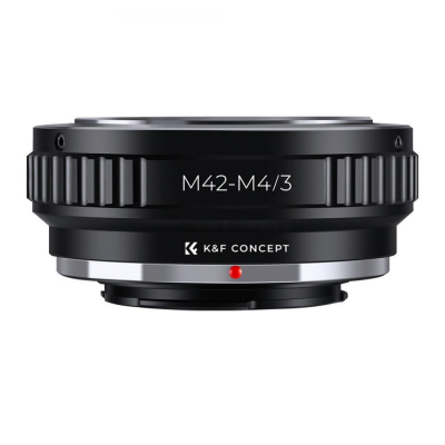 Avatar Shop|K&F Adaptor Montura M42 la M43 MFT, Constructie Alama si Aluminiu, Focalizare la Infinit, Compatibil Panasonic, Olympus, JVC,|K&F Concept