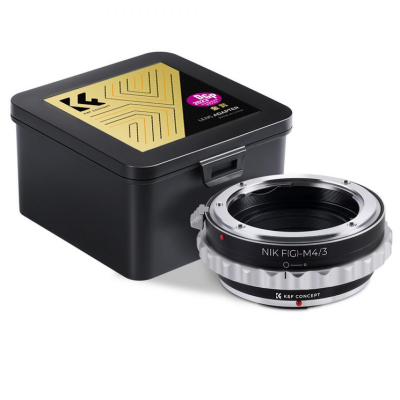 Avatar Shop|K&F Adaptor Montura Obiective Nikon G/F/AI/AIS/D la M43 MFT, Aluminiu si Alama, Focus la Infinit, Focalizare Manuala|K&F Concept