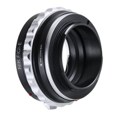 Avatar Shop|K&F Concept Adaptor Montura Nikon G/F/AI/AIS/D pe Sony E, Inel Control Diafragma, Focalizare la Infinit, Corp Metal|K&F Concept