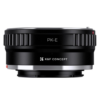 Avatar Shop|K&F Concept Adaptor Montura Pentax K la Sony E, Constructie Alama si Aluminiu, Focalizare Manuala, Focus la Infinit|K&F Concept
