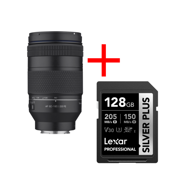 Samyang AF 60-180mm F2.8 Sony FE Obiectiv Tele Full Frame, APS-C, Autofocus STM, Focalizare Flotanta, Etansat Intemperii