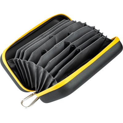 Avatar Shop|NiSi Filter Pouch Caddy MAX, Husa pentru Filtre Foto, Capacitate 13 Filtre, Compatibila cu Filtre de 95mm, Fermoar YKK, Carcasa|NISI
