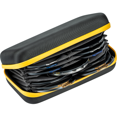 Avatar Shop|NiSi Filter Pouch Caddy MAX, Husa pentru Filtre Foto, Capacitate 13 Filtre, Compatibila cu Filtre de 95mm, Fermoar YKK, Carcasa|NISI