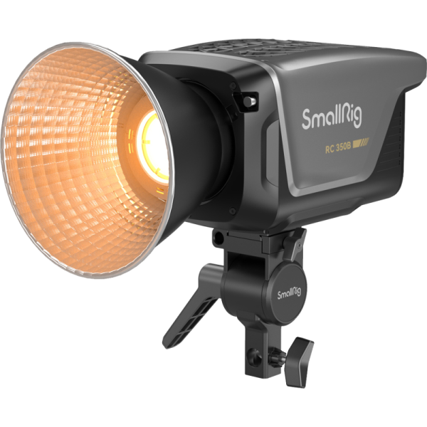 SmallRig 3966 RC 350B COB Video Light Lampa LED, 350W, Bi-Color 2700K-6500K, 115000 Lux, Montura Bowens, Adaptor GaN, Bowens