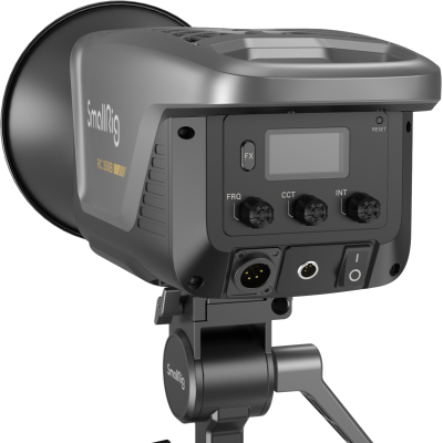 Avatar-Shop|SmallRig 3966 RC 350B COB Video Light Lampa LED, 350W, Bi-Color 2700K-6500K, 115000 Lux, Montura Bowens, Adaptor GaN, Bowens|SmallRig