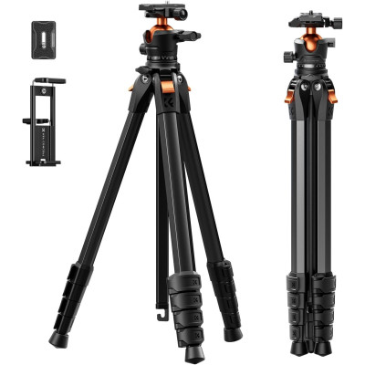 K&F tripod A305A3+BH-40, Trepied cu cap bila