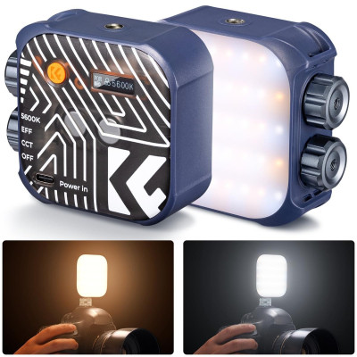 Avatar Shop|K&F Dual Color Temperature Portable Photography Video Fill Light 2500K-9900K Blue, Lumina continua portabila|K&F Concept
