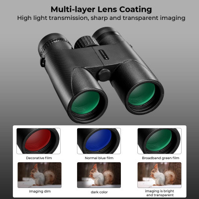Avatar Shop|K&F 10x42 Binoclu HD, Prisma BAK4, Rezistent la Apa IP68, Lentile FMC, Adaptor Trepied|K&F Concept