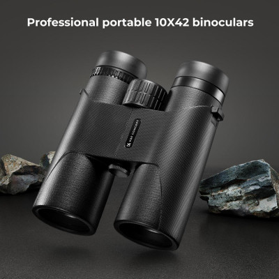 Avatar Shop|K&F 10x42 Binoclu HD, Prisma BAK4, Impermeabil IP66, Lentile FMC, Negru, Adaptor Trepied|K&F Concept