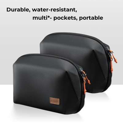 Avatar Shop|K&F Concept Alpha Sling 4L Geanta Depozitare Digitala, 23 Compartimente, Nailon Impermeabil, Deschidere 120 Grade, Greutate 250g|K&F Concept