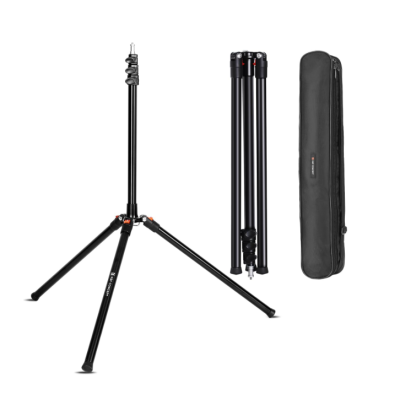 K&F Concept Stativ Lumina Foto Aluminiu, Inaltime Maxima 219.5cm, Pliabil la 55cm,...