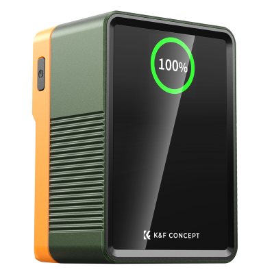 K&F Concept 99Wh Pro Mini Baterie V Mount, Capacitate 99Wh, 6700mAh 14.8V, Incarcare...