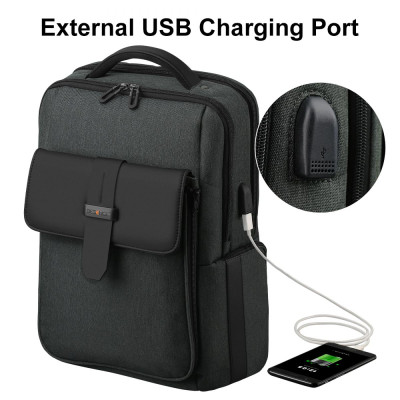 Avatar Shop|K&F Concept Beschoi Rucsac Laptop 15.6 Inch, Capacitate 18L, Rezistent la Apa IPX-6, Anti-Furt, Incarcare USB|K&F Concept