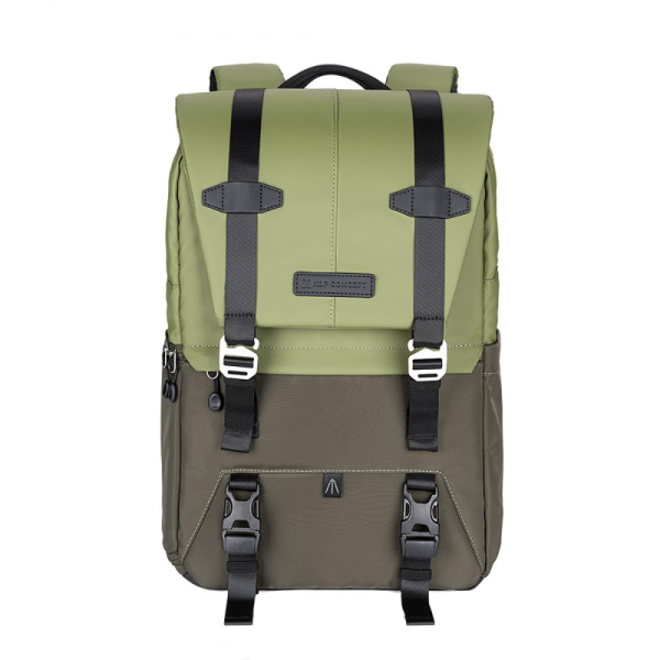 K&F Concept Beta Rucsac Foto 20L, Verde Army, Nylon 900D, Husa de Ploaie, Compartiment Laptop 15.6 Inch