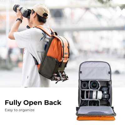 Avatar Shop|K&F Concept Beta Rucsac Foto 20L, Capacitate 1 Camera + 4 Obiective, Compartiment Laptop 15.6 Inch, Nailon 900D|K&F Concept