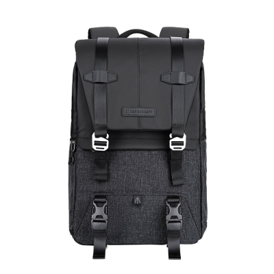 Avatar Shop|K&F Concept Beta Backpack Rucsac Foto 20L, Capacitate 1 Camera + 4 Obiective, Compartiment Laptop 15.6 Inch, Negru + Gri Inchis|K&F Concept