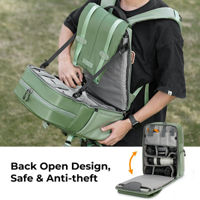 Avatar Shop|K&F Concept Beta Backpack 20L V9, Rucsac Foto, Nailon 900D, Acces Lateral si Spate, Compartiment Laptop 15.6 inch|K&F Concept