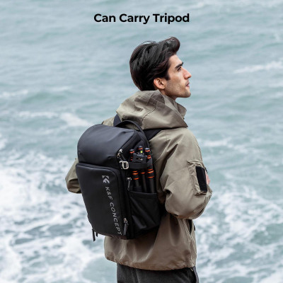 Avatar Shop|K&F Concept Beta Rucsac Foto 25L, Negru, Design Magic Bin, Compartiment Laptop 16 inch, Acces Superior si Lateral|K&F Concept