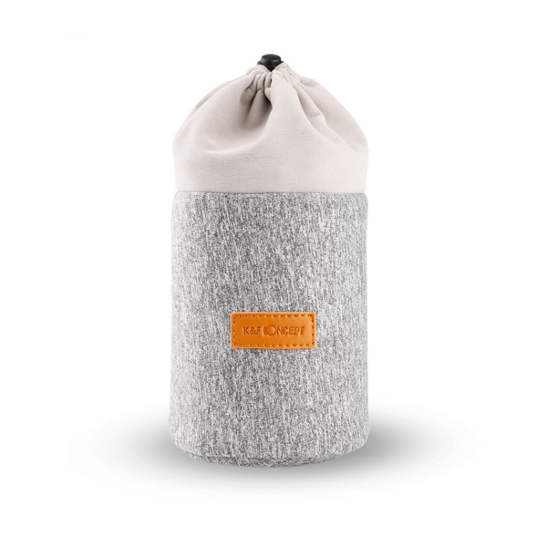 K&F Concept Husa Protectie Obiectiv, Neopren Dublu Fata 2.5mm, Compatibila cu Mai Multe Dimensiuni, 10x18cm