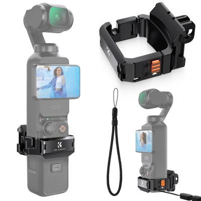 Avatar Shop|K&F DJI Pocket 3 Rama de Extensie din Aluminiu Multifunctionala, Interfete Multiple, Trepied Desktop Integrat|K&F Concept
